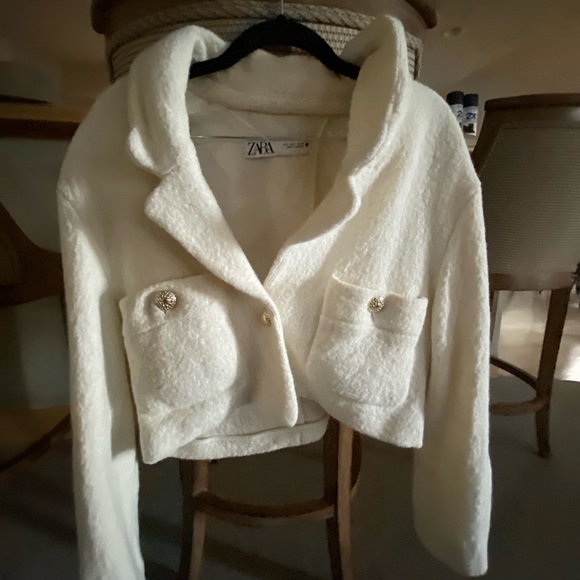 White Zara jacket - Picture 6 of 6